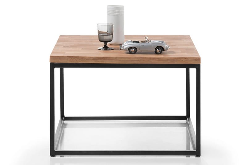 MIYAKE Soffbord 70 cm Ek/Svart - Möbler - Vardagsrum - Soffbord & vardagsrumsbord - Soffbord