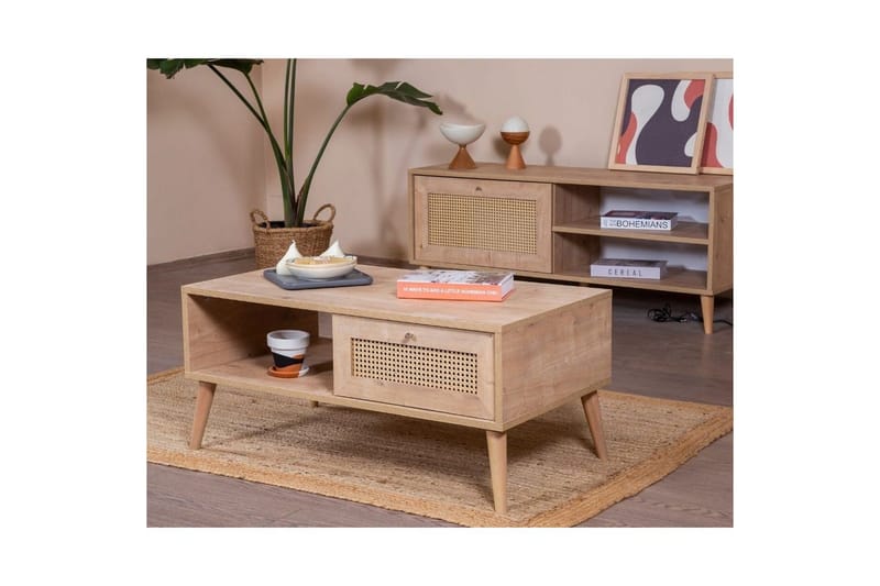 Soffbord Mjudi Ek - Ek - Möbler - Vardagsrum - Soffbord & vardagsrumsbord - Soffbord