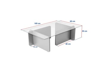 Soffbord Mony Trä Svart - Trä Svart - Möbler - Vardagsrum - Soffbord & vardagsrumsbord - Soffbord