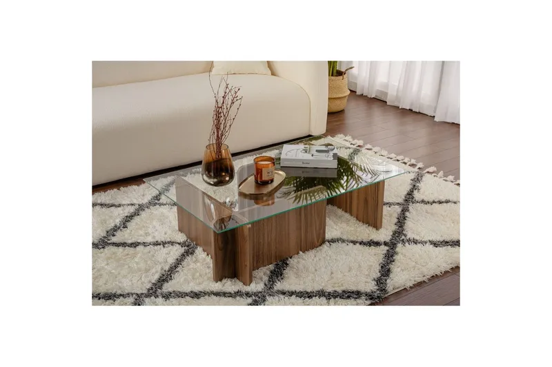 Soffbord Mony Valnöt - Valnöt - Möbler - Vardagsrum - Soffbord & vardagsrumsbord - Soffbord