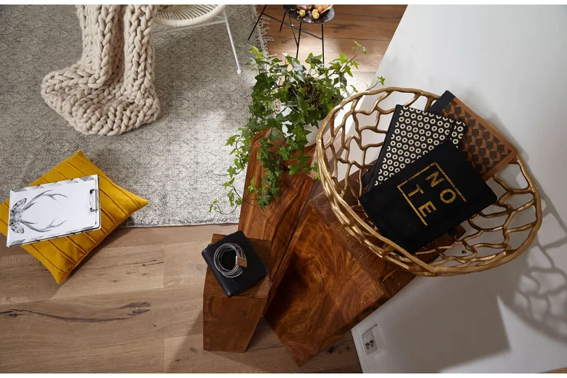 Morgillo Satsbord 3-pack - Trä/natur - Möbler - Vardagsrum - Soffbord & vardagsrumsbord - Satsbord