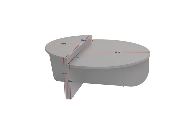 Soffbord Mukund Askgrön Sandsten - Askgrön Sandsten - Möbler - Vardagsrum - Soffbord & vardagsrumsbord - Soffbord