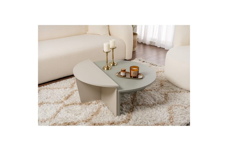 Soffbord Mukund Askgrön Sandsten - Askgrön Sandsten - Möbler - Vardagsrum - Soffbord & vardagsrumsbord - Soffbord