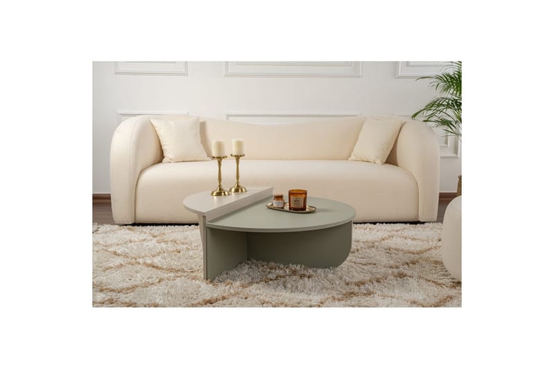 Soffbord Mukund Askgrön Sandsten - Askgrön Sandsten - Möbler - Vardagsrum - Soffbord & vardagsrumsbord - Soffbord