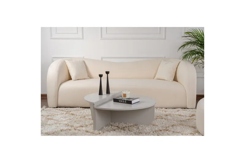 Soffbord Mukund Grå - Grå - Möbler - Vardagsrum - Soffbord & vardagsrumsbord - Soffbord