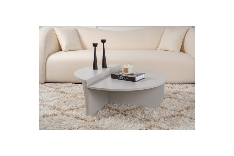 Soffbord Mukund Grå - Grå - Möbler - Vardagsrum - Soffbord & vardagsrumsbord - Soffbord