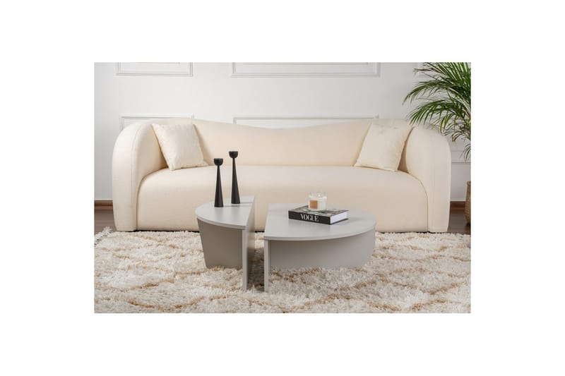 Soffbord Mukund Grå - Grå - Möbler - Vardagsrum - Soffbord & vardagsrumsbord - Soffbord