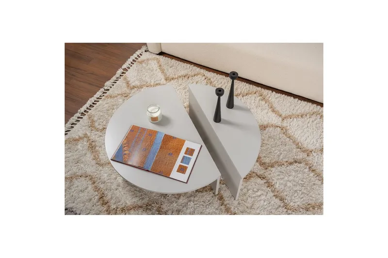 Soffbord Mukund Grå - Grå - Möbler - Vardagsrum - Soffbord & vardagsrumsbord - Soffbord