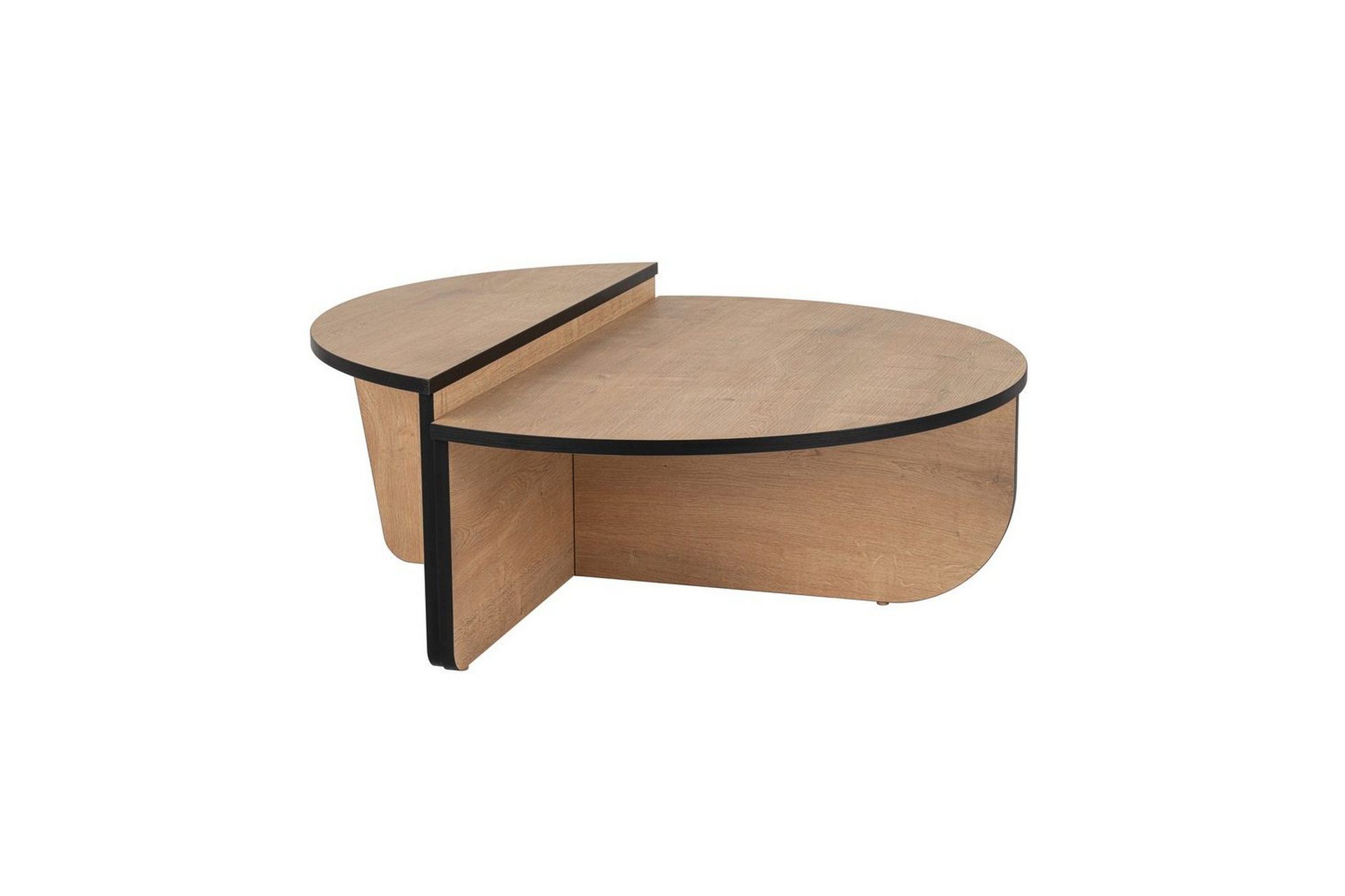 Soffbord Mukund Honey Oak Black - Honey Oak Black