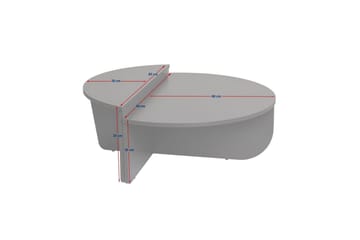 Soffbord Mukund Trä Svart - Trä Svart - Möbler - Vardagsrum - Soffbord & vardagsrumsbord - Soffbord
