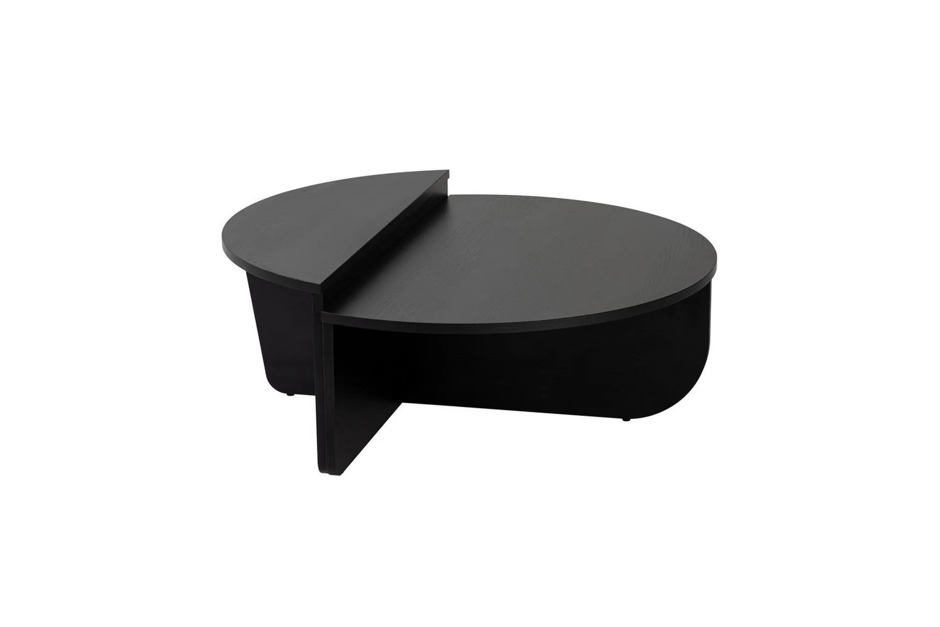 soffbord mukund trä svart - trä svart