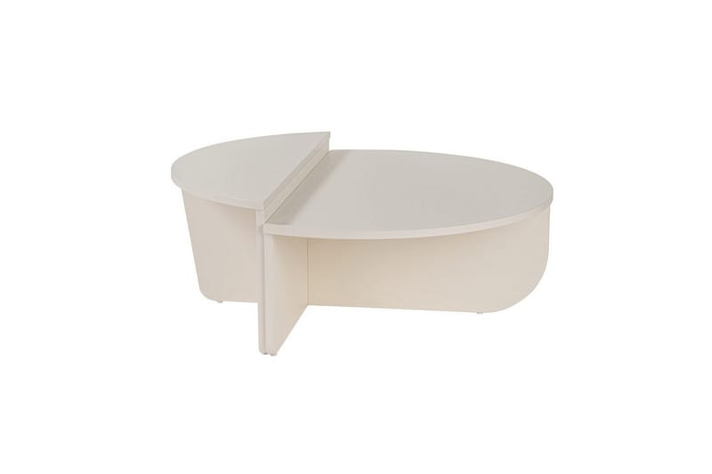 Soffbord Mukund Trä Vit - Trä Vit - Möbler - Vardagsrum - Soffbord & vardagsrumsbord - Satsbord