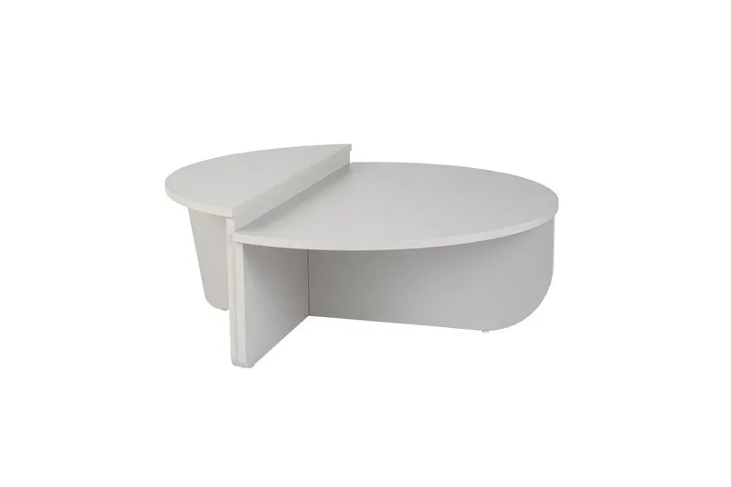 Soffbord Mukund Vit - Vit - Möbler - Vardagsrum - Soffbord & vardagsrumsbord - Soffbord