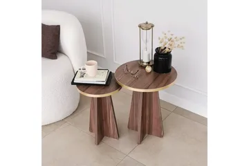 Munne Soffbord 40 cm - Valnöt - Möbler - Vardagsrum - Soffbord & vardagsrumsbord - Satsbord