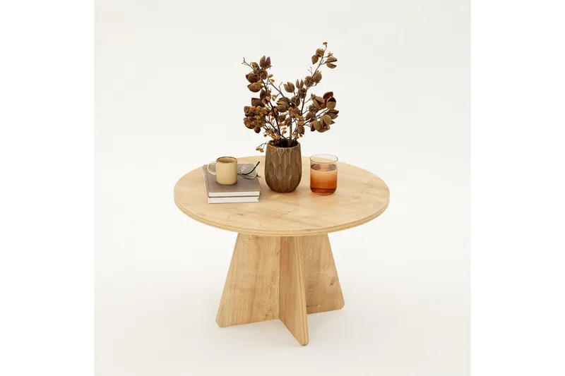 Munne Soffbord 60 cm - Ek - Möbler - Vardagsrum - Soffbord & vardagsrumsbord - Soffbord