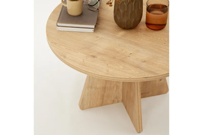 Munne Soffbord 60 cm - Ek - Möbler - Vardagsrum - Soffbord & vardagsrumsbord - Soffbord