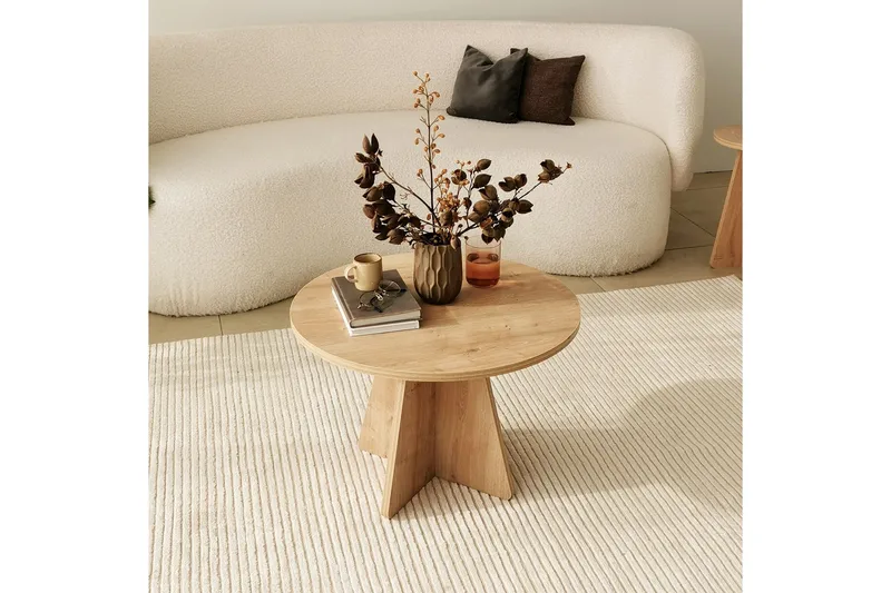 Munne Soffbord 60 cm - Ek - Möbler - Vardagsrum - Soffbord & vardagsrumsbord - Soffbord