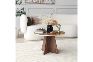 Munne Soffbord 60 cm - Valnöt - Möbler - Vardagsrum - Soffbord & vardagsrumsbord - Soffbord