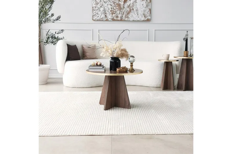 Munne Soffbord 60 cm - Valnöt - Möbler - Vardagsrum - Soffbord & vardagsrumsbord - Soffbord