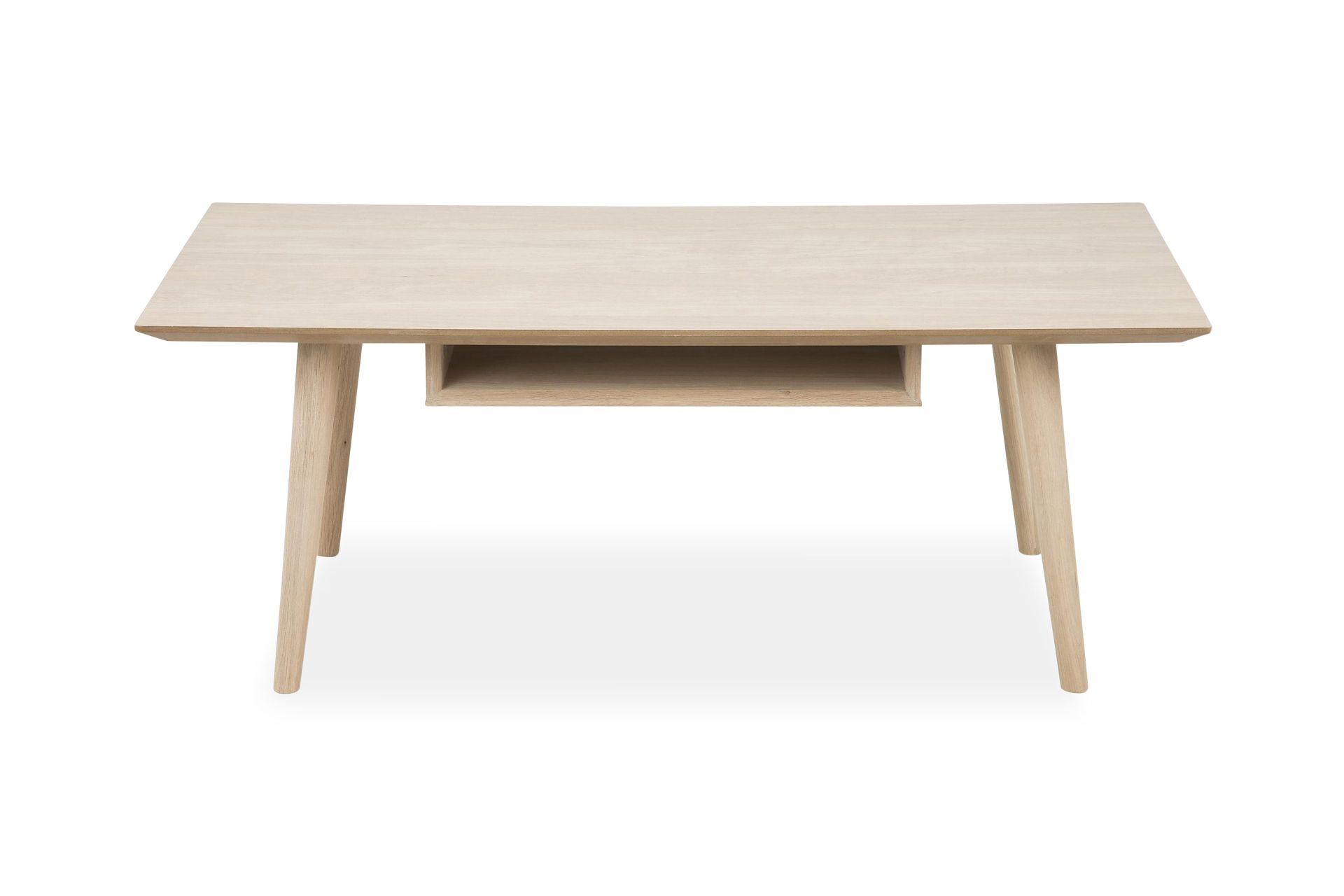 Myrviken Soffbord 115 cm - Vitpigmenterad Ek