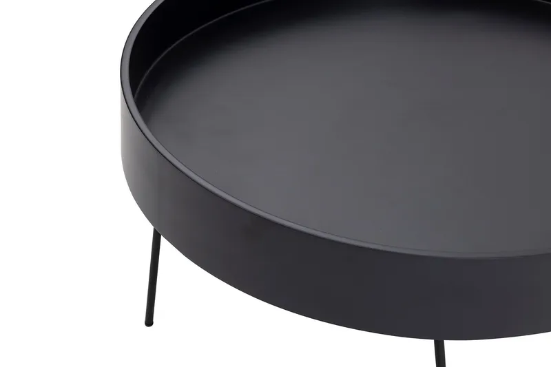 Nandan Soffbord 80 cm - Antracit - Möbler - Vardagsrum - Soffbord & vardagsrumsbord - Soffbord