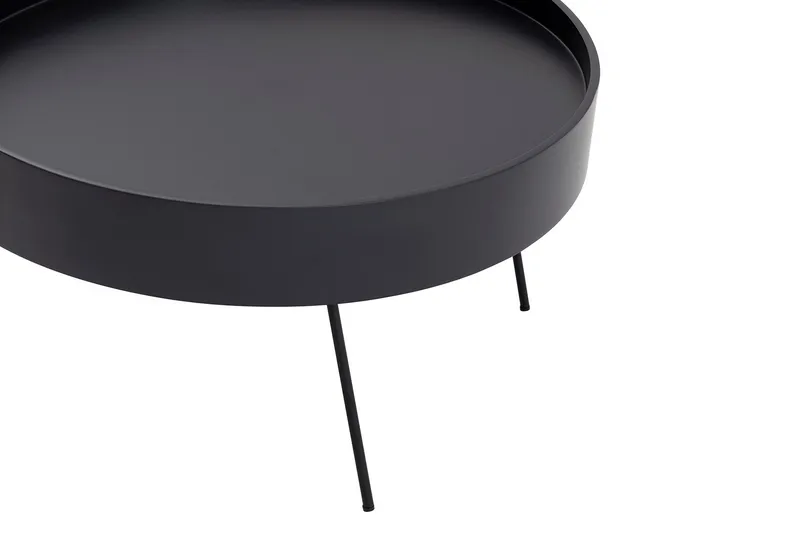 Nandan Soffbord 80 cm - Antracit - Möbler - Vardagsrum - Soffbord & vardagsrumsbord - Soffbord