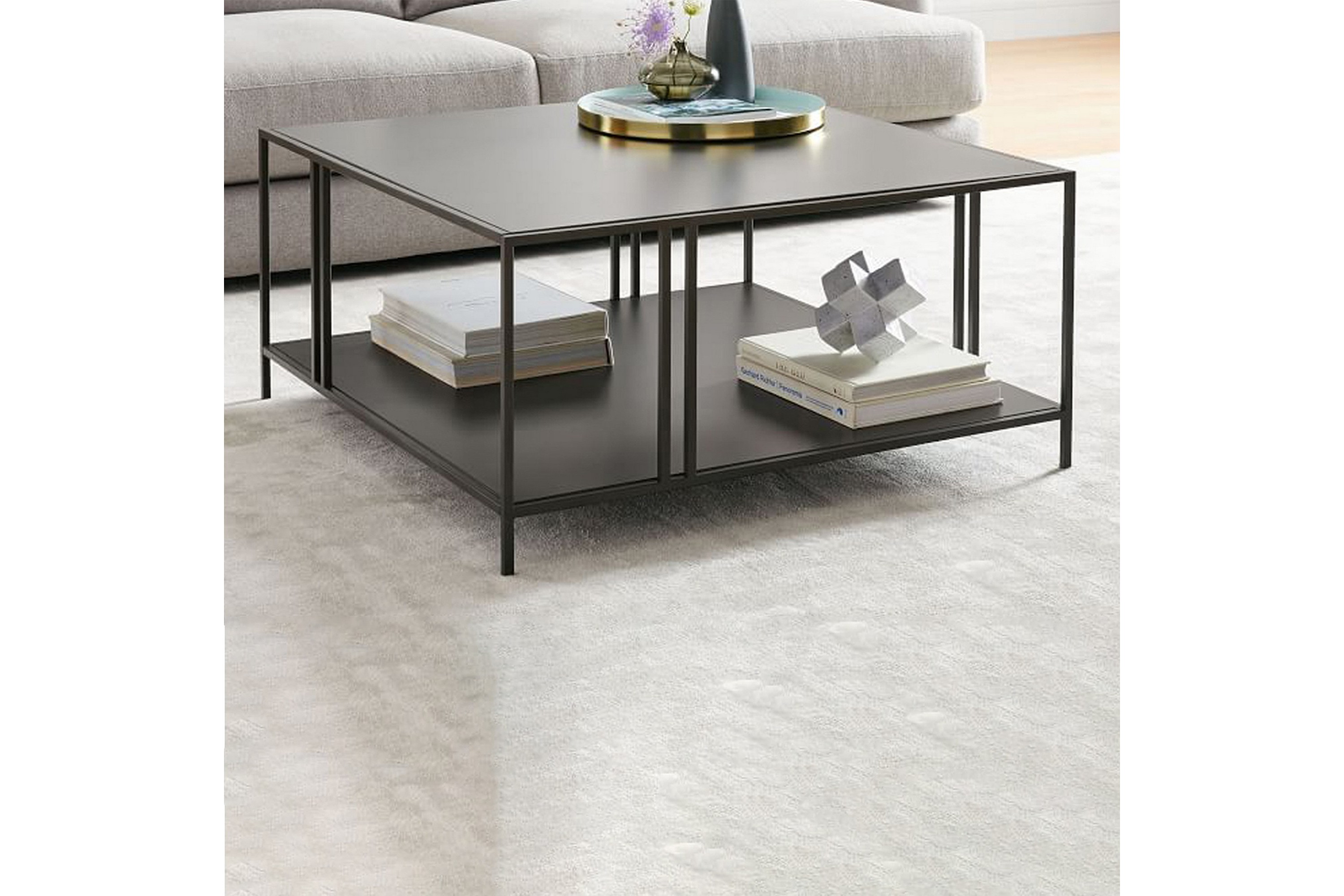 nar soffbord 80 cm svart -