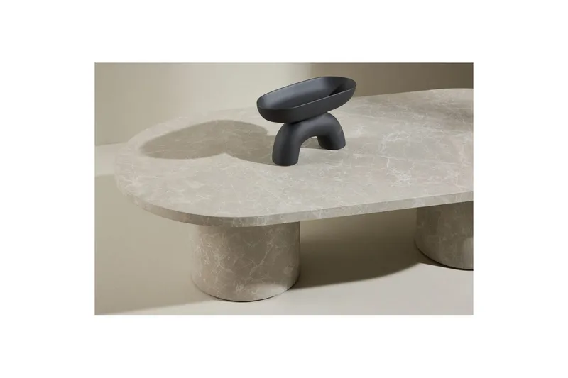 Soffbord Narvik - Beige, 120 x 60 - Möbler - Vardagsrum - Soffbord & vardagsrumsbord - Soffbord