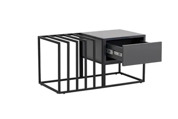 Natsumi Soffbord 90 cm - Svart - Möbler - Vardagsrum - Soffbord & vardagsrumsbord - Soffbord