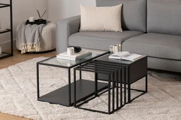 Natsumi Soffbord 90 cm - Svart - Möbler - Vardagsrum - Soffbord & vardagsrumsbord - Soffbord