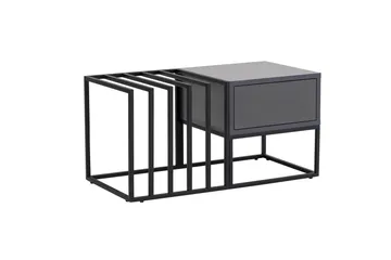 Natsumi Soffbord 90 cm - Svart - Möbler - Vardagsrum - Soffbord & vardagsrumsbord - Soffbord