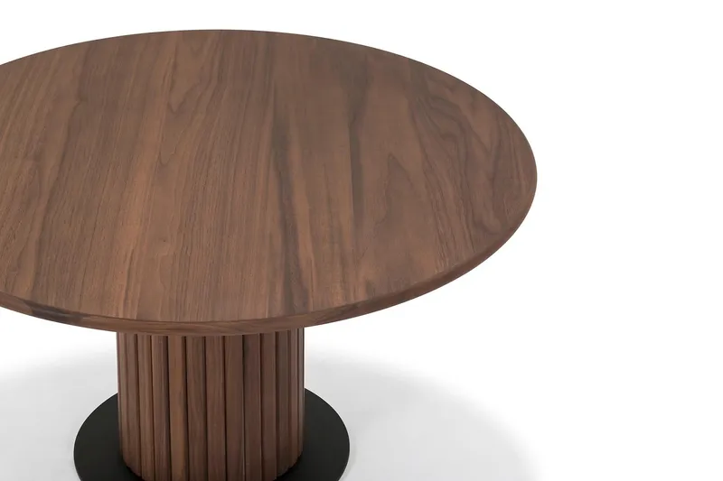 Noira Soffbord 72 cm Runt - Valnöt - Möbler - Vardagsrum - Soffbord & vardagsrumsbord - Soffbord