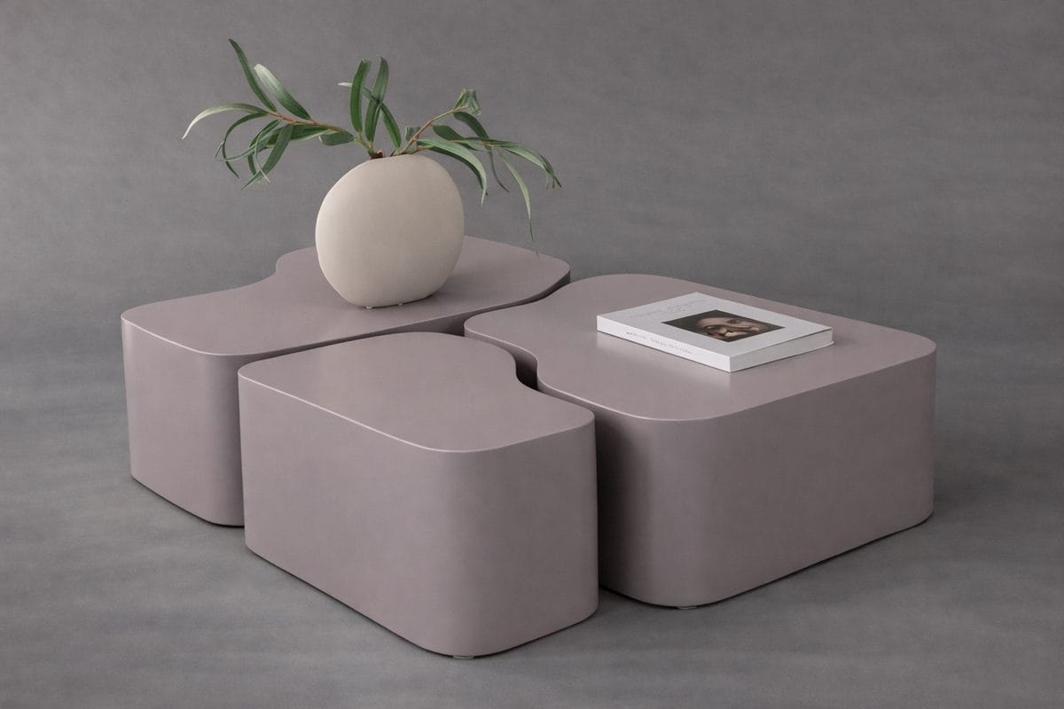 soffbord nordland 40 cm - brun