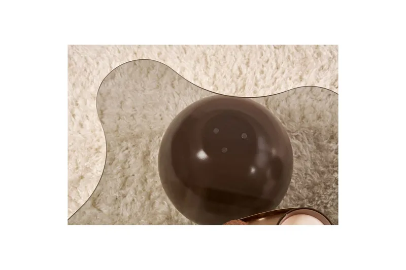 Soffbord Nordure Elinville Soffbord 120 cm Brun - Möbler - Vardagsrum - Soffbord & vardagsrumsbord - Soffbord