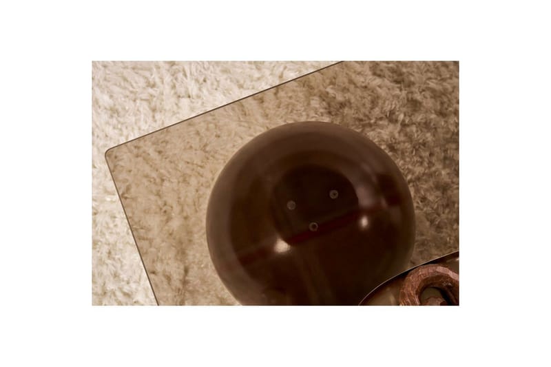 Soffbord Nordure Koushik Soffbord 110 cm Sand, Chocolate Brown - Möbler - Vardagsrum - Soffbord & vardagsrumsbord - Soffbord