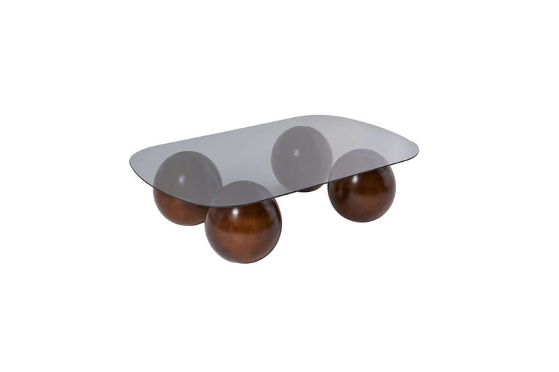 Soffbord Nordure Maroulburg Soffbord 118 cm Grå,Brun