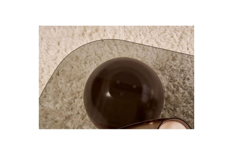 Soffbord Nordure Maroulburg Soffbord 118 cm Grå,Brun - Möbler - Vardagsrum - Soffbord & vardagsrumsbord - Soffbord