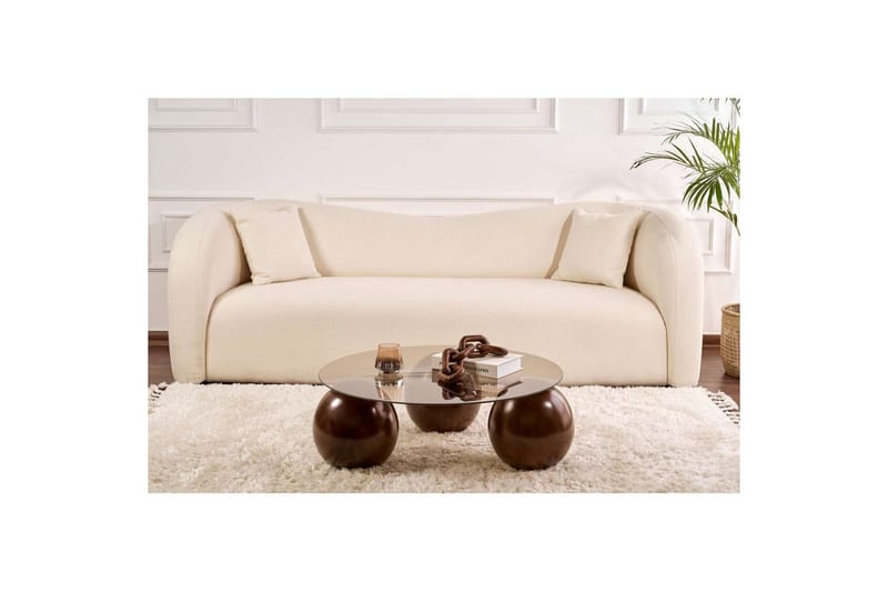 Soffbord Nordure Sibas Soffbord 85 cm Brown - Möbler - Vardagsrum - Soffbord & vardagsrumsbord - Soffbord