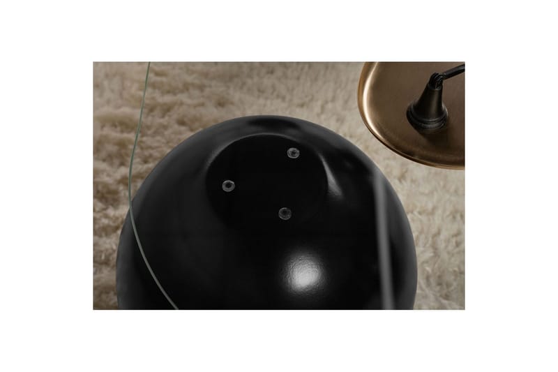 Soffbord Nordure Soffbord Maroulburg Svart / Transparent Svart,Vit - Möbler - Vardagsrum - Soffbord & vardagsrumsbord - Soffbord