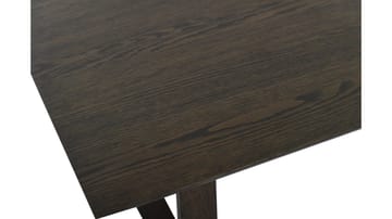 Soffbord Norvik 140 cm - Brunlackad ekfaner med vitpigmenterad finish - Möbler - Vardagsrum - Soffbord & vardagsrumsbord - Soffbord