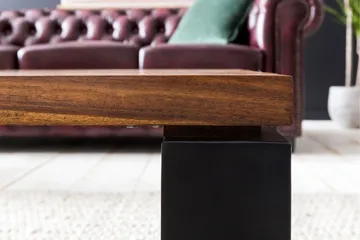 Odehnal 115 cm Rektangulärt Soffbord i Valnöt - Brun - Möbler - Vardagsrum - Soffbord & vardagsrumsbord - Soffbord