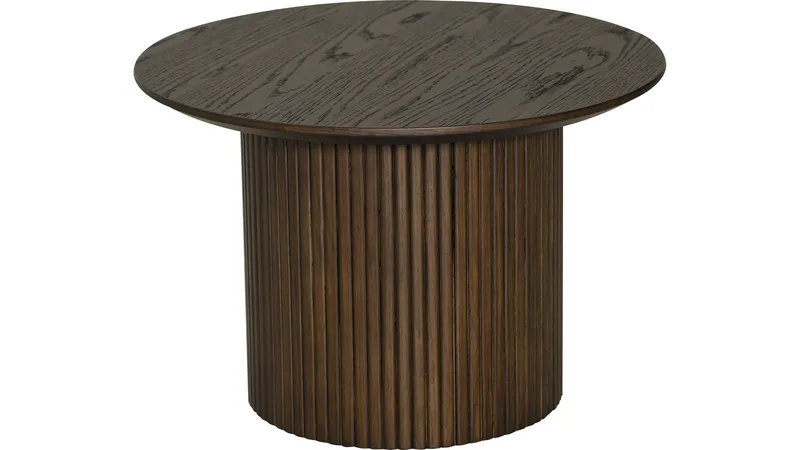 Soffbord Odmark 60 cm, Brunlackad ek