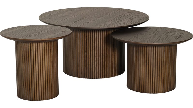 Soffbord Odmark 60 cm - Brunlackad ek - Möbler - Vardagsrum - Soffbord & vardagsrumsbord - Soffbord