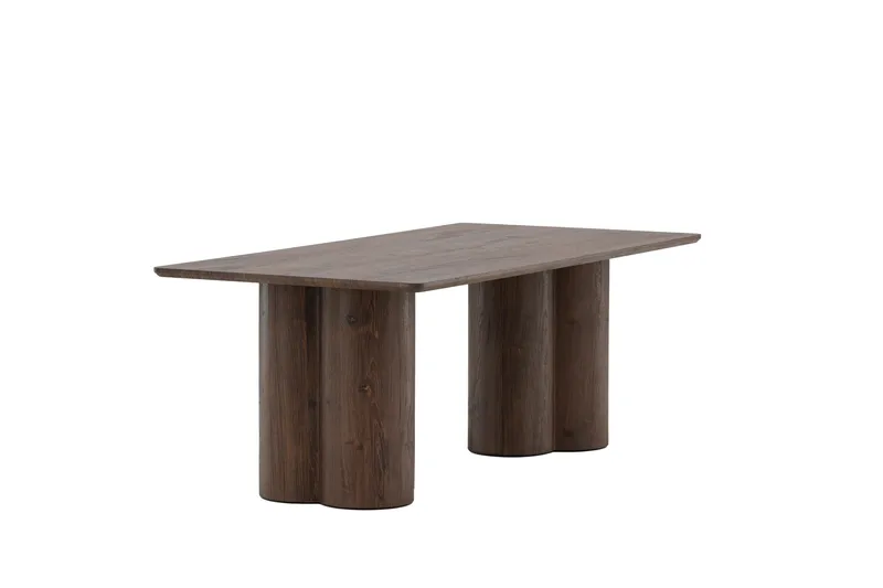 Olivia Soffbord Rektangulärt 120x60 cm - Mörkbrunt / Valnöt / Trä - Möbler - Vardagsrum - Soffbord & vardagsrumsbord - Soffbord