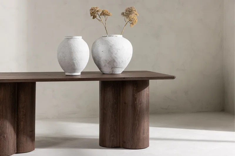 Olivia Soffbord Rektangulärt 120x60 cm - Mörkbrunt / Valnöt / Trä - Möbler - Vardagsrum - Soffbord & vardagsrumsbord - Soffbord