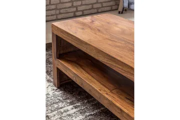 Onks Soffbord 110 cm med Förvaring Hylla - Massivt trä - Möbler - Vardagsrum - Soffbord & vardagsrumsbord - Soffbord