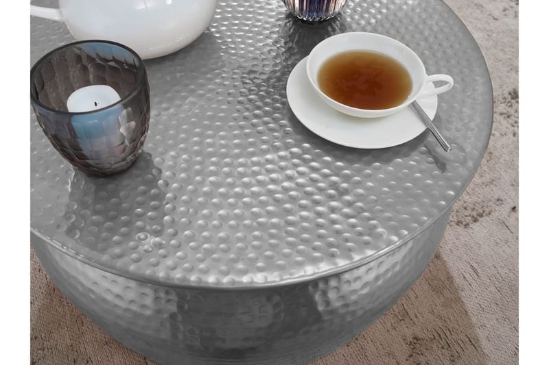 Osagie Soffbord 60 cm Runt - Silver - Möbler - Vardagsrum - Soffbord & vardagsrumsbord - Soffbord