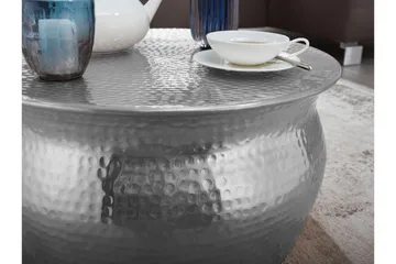 Osagie Soffbord 60 cm Runt - Silver - Möbler - Vardagsrum - Soffbord & vardagsrumsbord - Soffbord