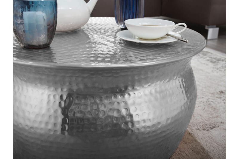 Osagie Soffbord 60 cm Runt - Silver - Möbler - Vardagsrum - Soffbord & vardagsrumsbord - Soffbord