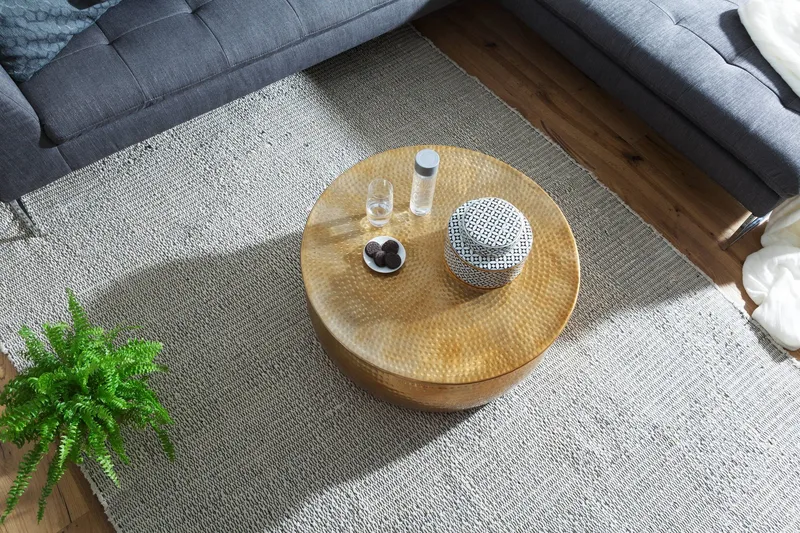 Osagie Soffbord 75 cm Runt - Koppar - Möbler - Vardagsrum - Soffbord & vardagsrumsbord - Soffbord